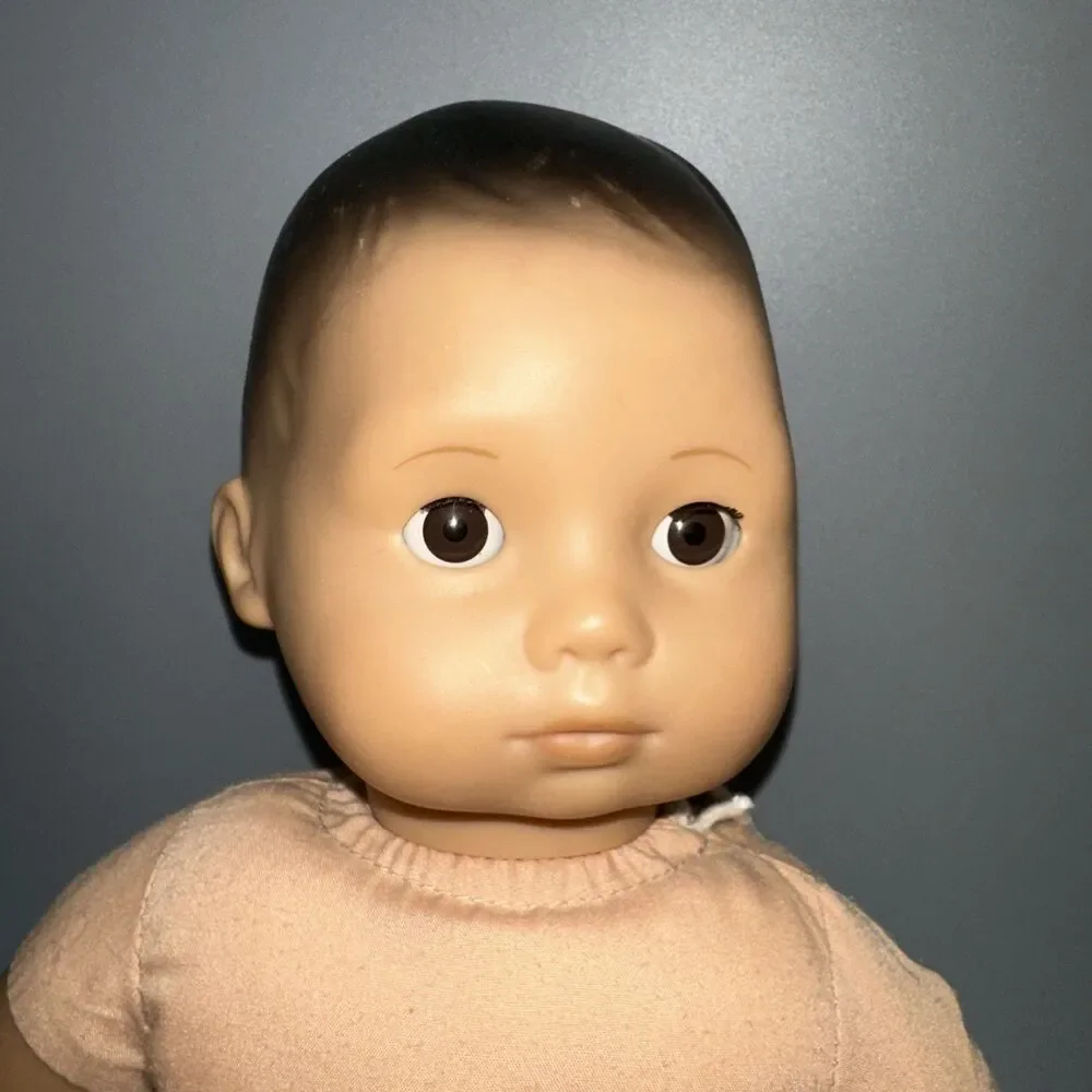 AMERICAN GIRL Bitty Baby Doll Black Hair Dark Brown Eyes 2014